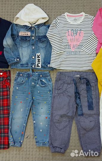 Пакет вещей N9 на девочку, р. 92