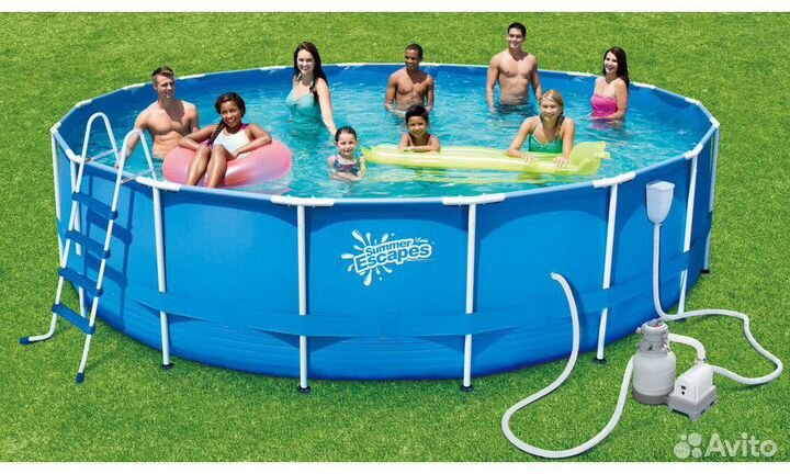 Лестница для бассейна 107см Новая