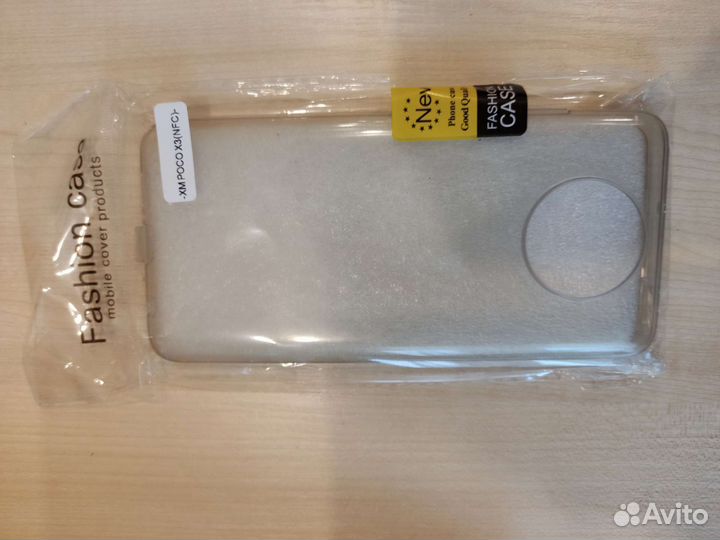 Чехол силиконовый на Xiaomi Poco X3 NFC