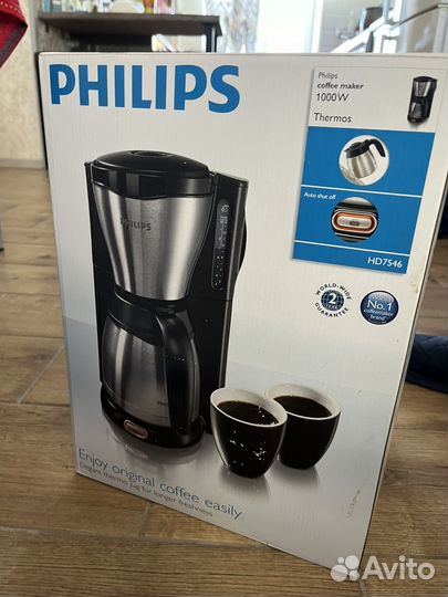 Кофеварка Philips новая