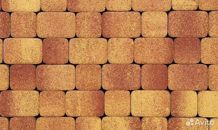 Тротуарная брусчатка, все цвета