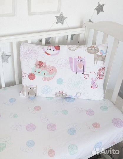 Белье постельное в кроватку 120х60