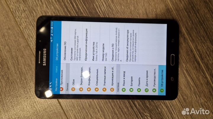 Планшет samsung galaxy tab a