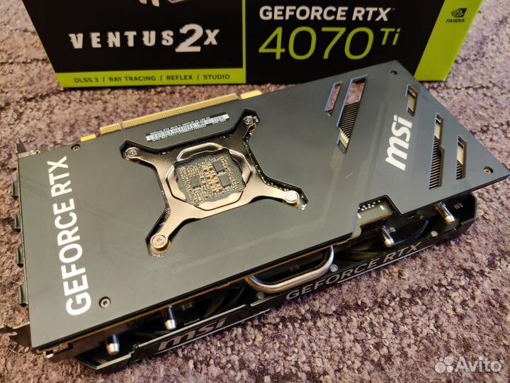 Msi RTX 4070 Ti 12gb на гарантии DNS