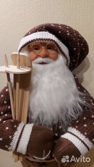 Интерьерные куклы Санта и девочка Estro