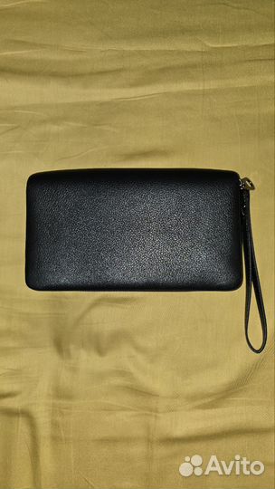 Портмоне мужское из натуральной кожи / клатч