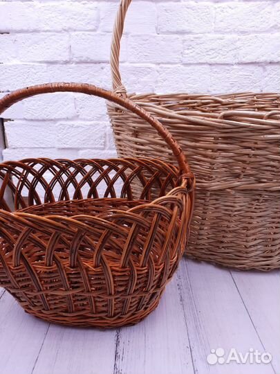 Корзина плетеная