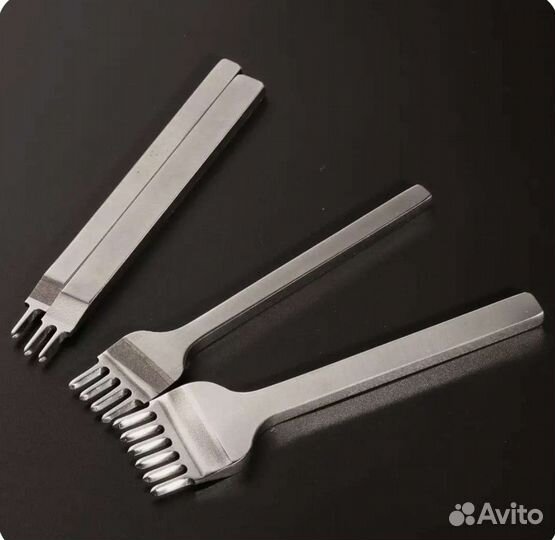 Пробойники алмазной шлифовки по коже Wuta 4мм,2+6