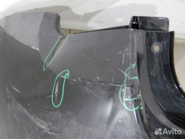 Бампер задний Рено Duster