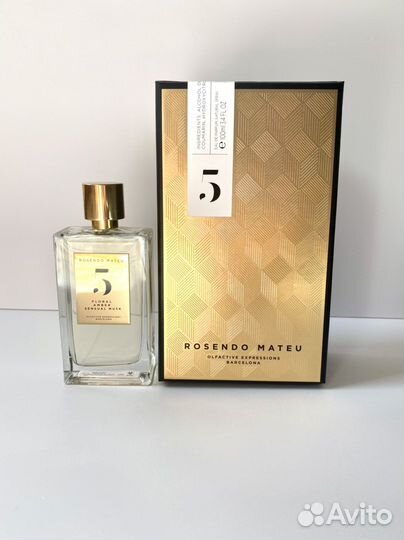 Rosendo Mateu N5 Floral Amber Sensual Musk Распив