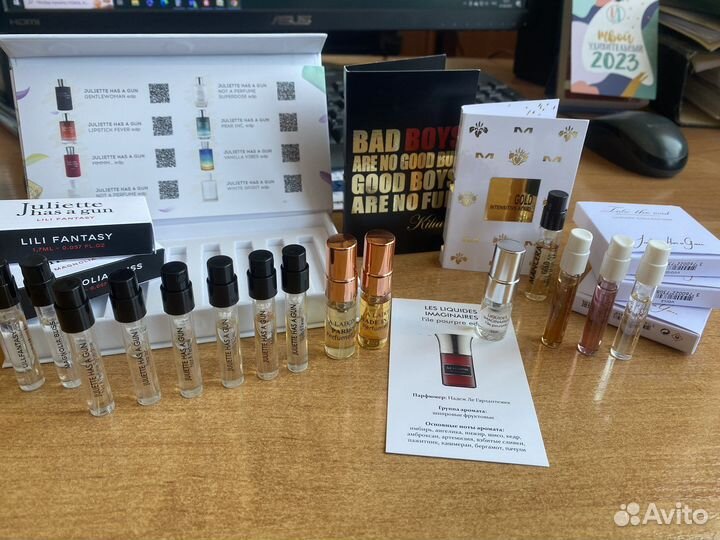 Пробники фирменные и отливанты оригинал обн 27.07