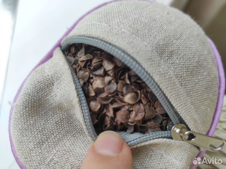 Подушка валик для спины с гречкой