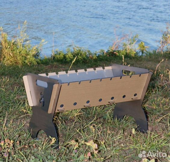 Мангал 3 мм разборный складной