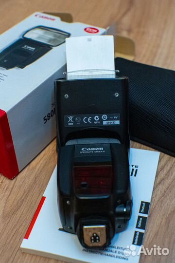 Фотовспышка Canon speedlite 580EX