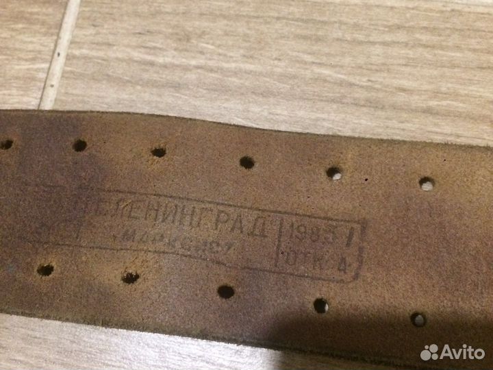 Ремень офицерский СССР