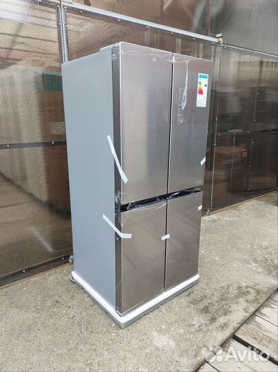 Холодильник Midea многодверный (серебро)