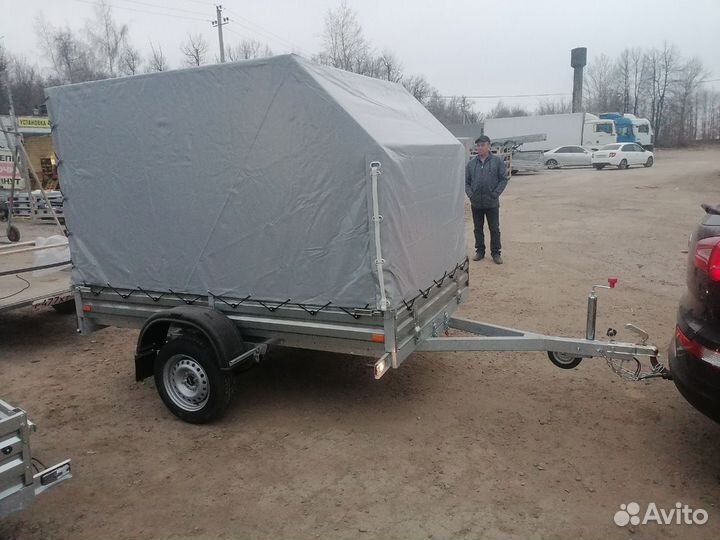 Прицеп 817702.022 с тентом аэро 150 см. Рассрочка