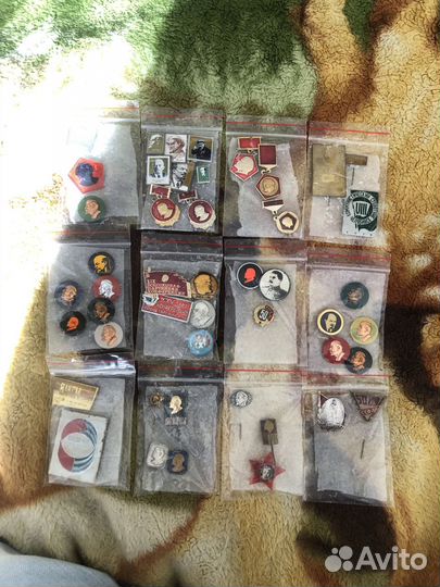 Значки ленина СССР