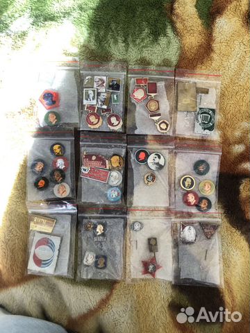 Значки ленина СССР