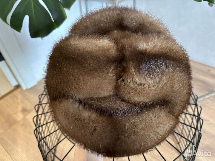 Норковая шапка мужская