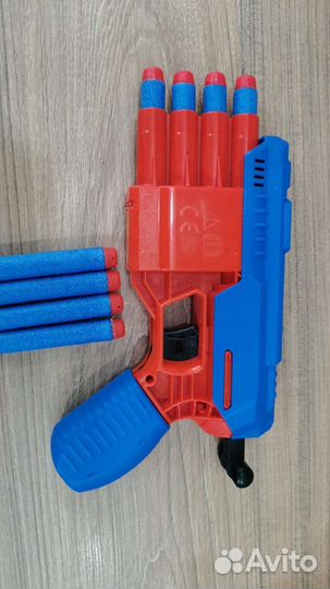 Бластер Нёрф Альфа Страйк Фанг QS 4 E6973