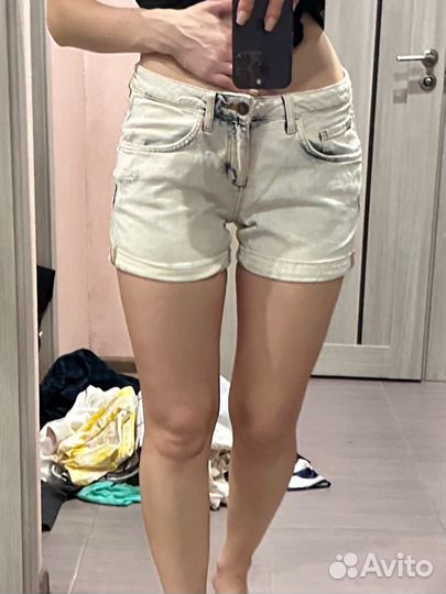 Шорты colins женские 46 джинсовые