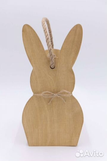 Деревянный ящик, кашпо