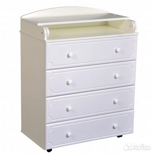 Комод Антел Ульяна 5 пеленальный 800/4 мдф (4 ящик