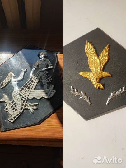 Пано русалка, орёл