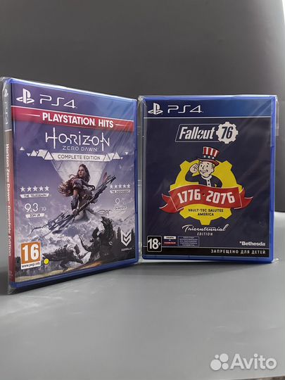 Диски игры ps4