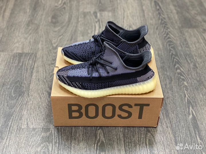 Кроссовки Adidas Yeezy Boost 350 v2 Carbon (36-45)