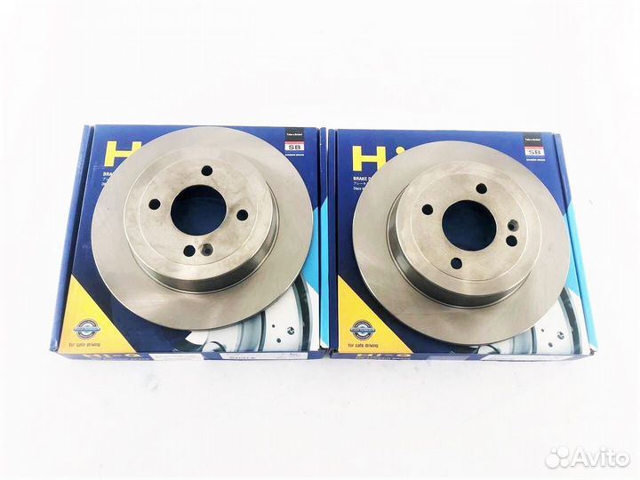 Диски тормозные задние для Hyundai Solaris Kia Rio