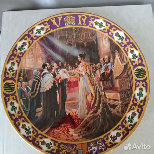 Royal Doulton Настенная тарелка фарфор 26 см