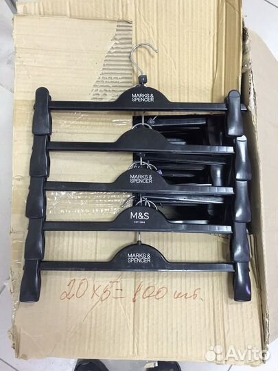 Вешалки-прищепки 10 шт для Елены. Маркс и Спенсер