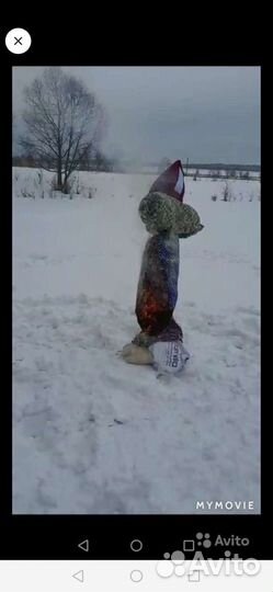 Чучело на масленицу