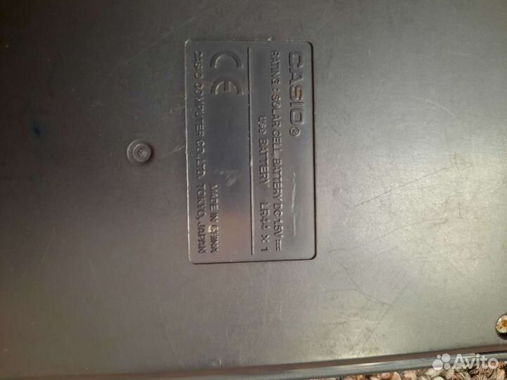 Калькулятор casio