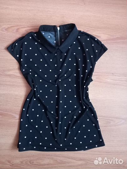 Кофточка в горошек