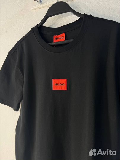 Футболка Hugo Boss темная LUX