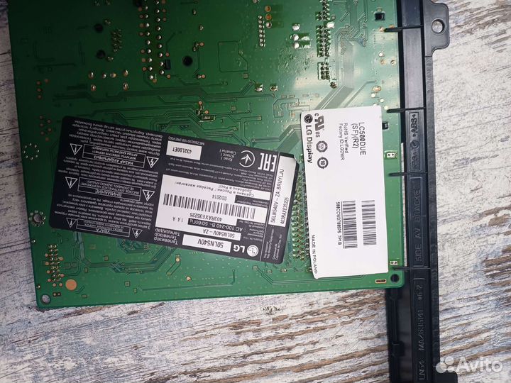 Плата main EAX64891306(1.1) EBR76922703 LG 50LN540