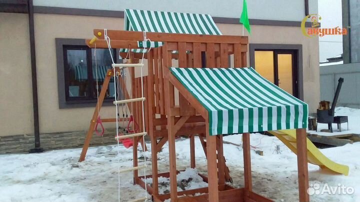 Детский спортивный комплекс уличный Савушка