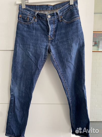 Женские джинсы levis 501 24/32 оригинал