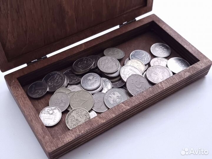 Шкатулка купюрница из дерева