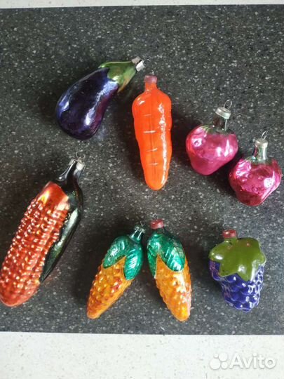 Елочные игрушки СССР