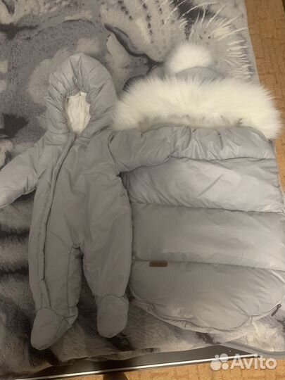 Комплект на выписку зимний