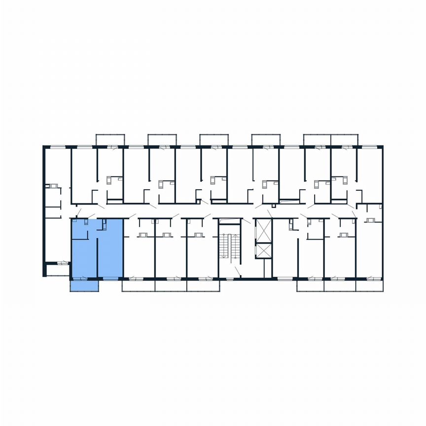1-к. квартира, 41,2 м², 12/12 эт.
