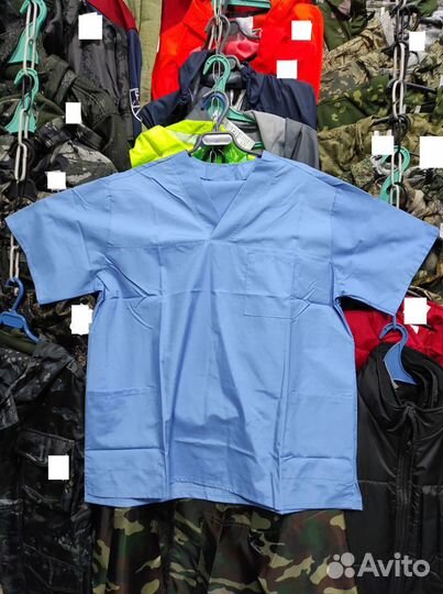 Костюм Хирургический Стандарт Голубой