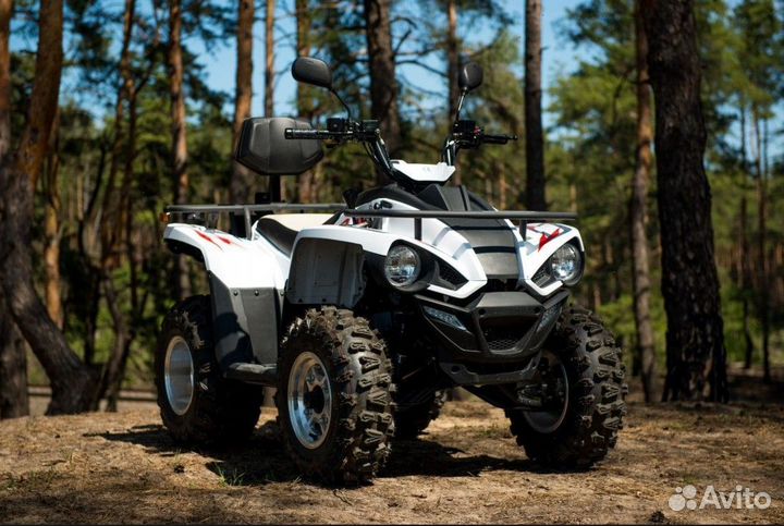 Квадроцикл linhai Z180 белый