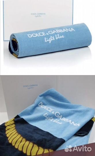 Полотенце Dolce Gabbana Light Blue оригинал