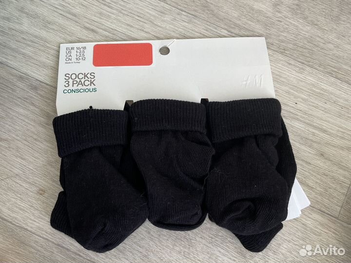 Носки детские hm новые