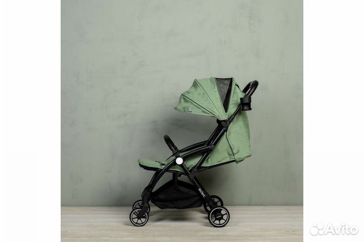 Leclerc magic fold зел коляска легкая